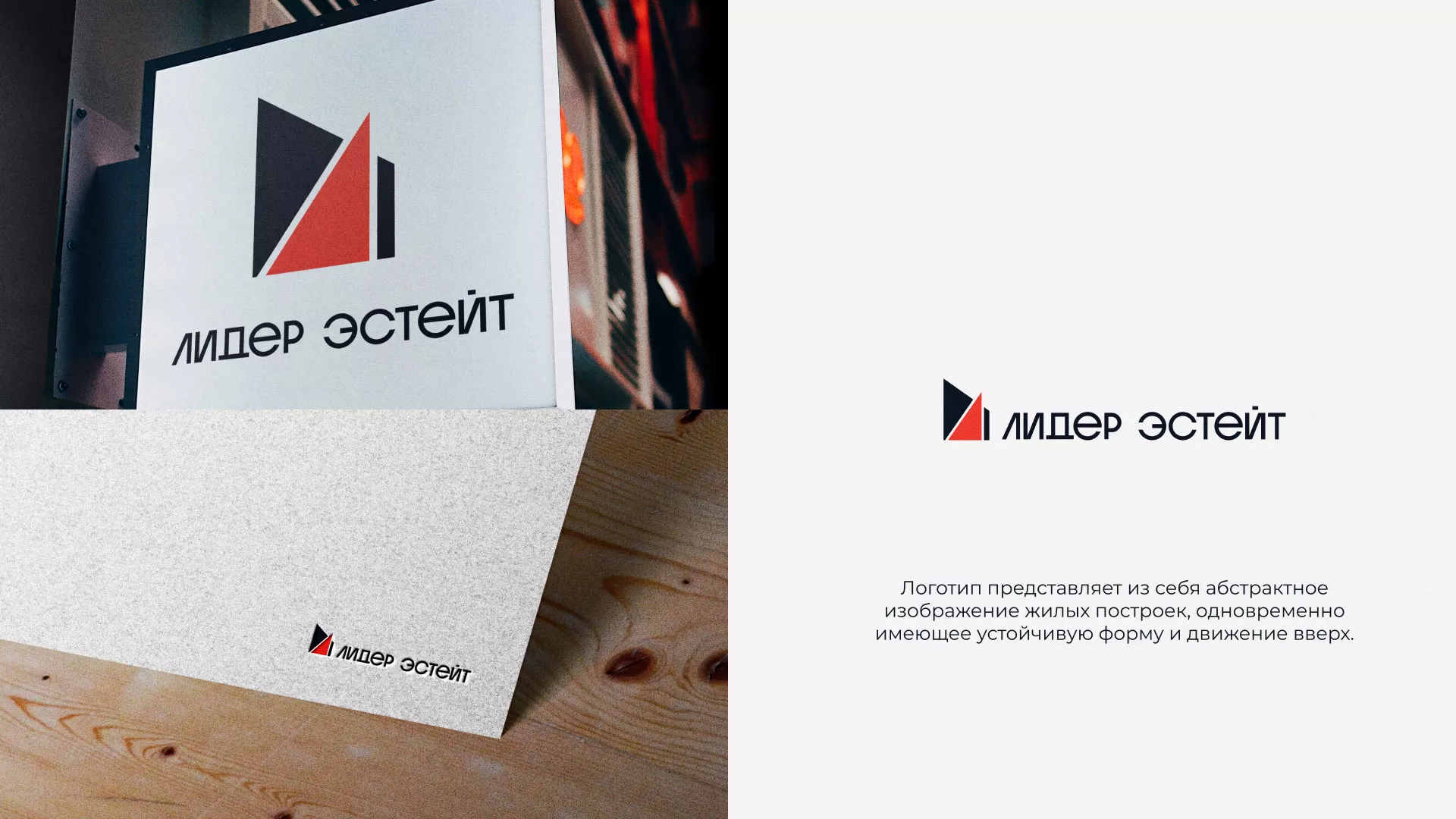 Сделали логотип для агентства недвижимости «Лидер Эстейт» в Тетюшах