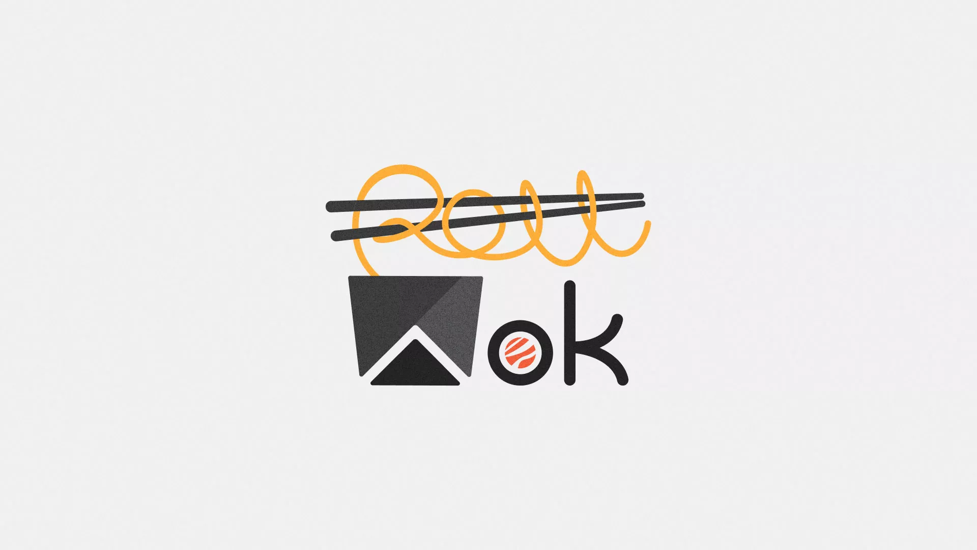Разработка логотипа в Тетюшах для суши-бара «Roll Wok Club» Разработка логотипа в Тетюшах для суши-бара «Roll Wok Club»