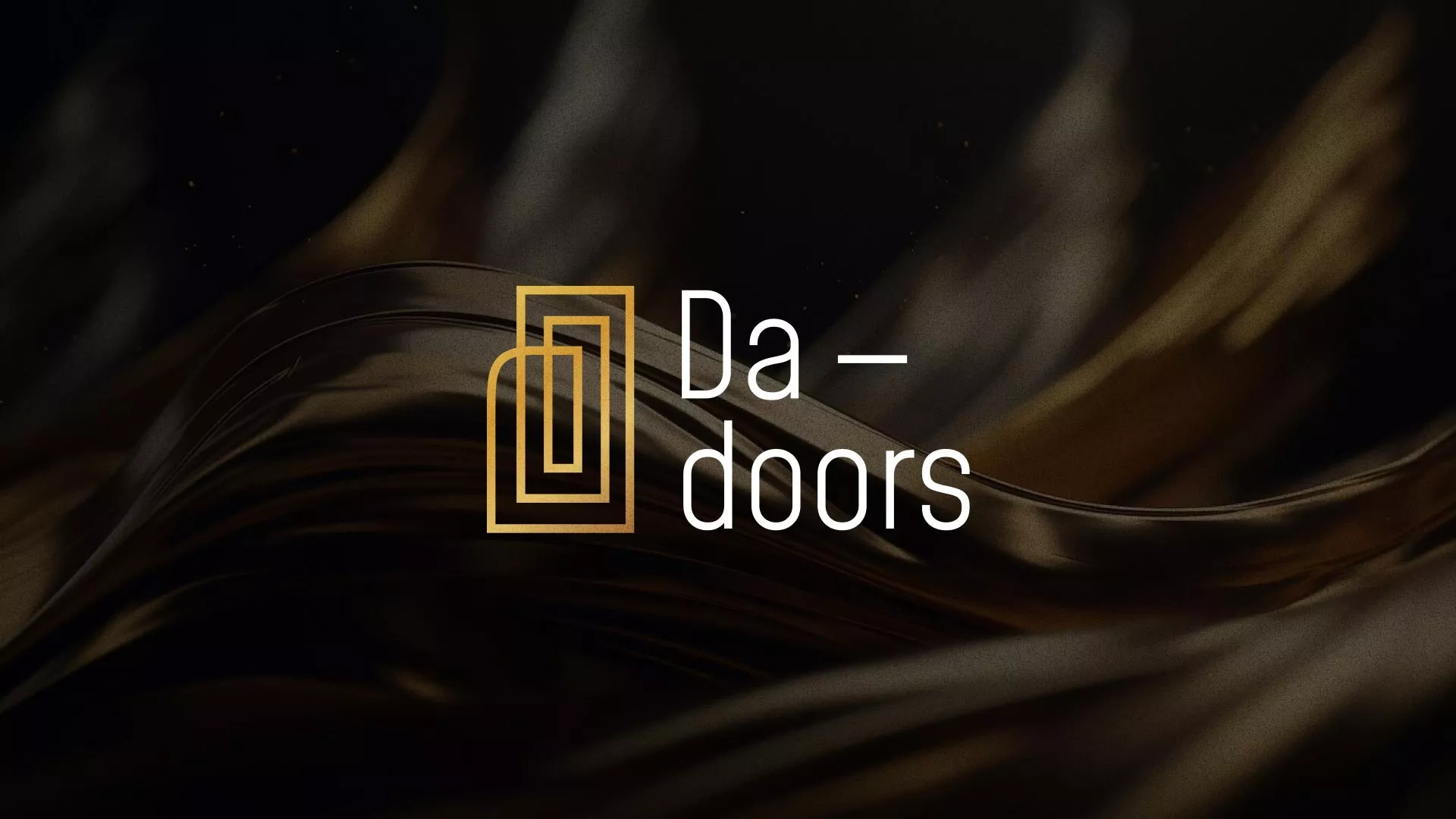 Разработка логотипа для компании «DA-DOORS» в Тетюшах